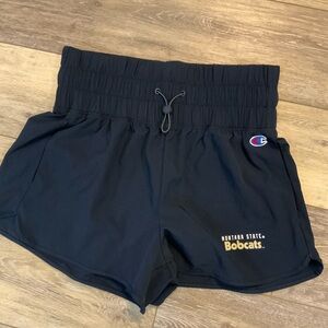 Champion Women's Navy Blue Bobcats Shorts. Size M